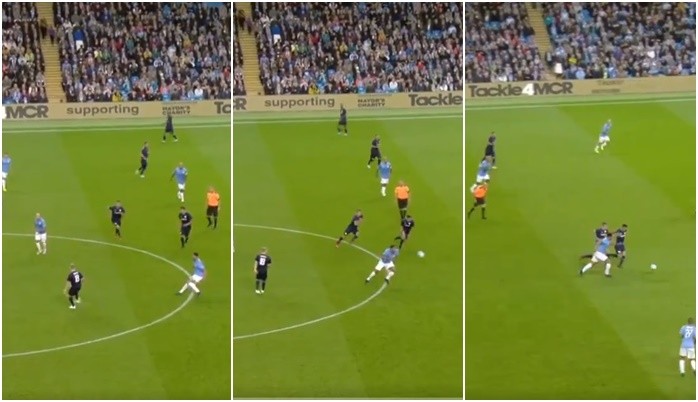 Manchester United fans beg Paul Scholes to return after outrageous pass in Vincent Kompany testimonial - Bóng Đá