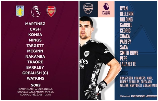 TRỰC TIẾP Aston Villa vs Arsenal: Pháo thủ gặp khó? - Bóng Đá