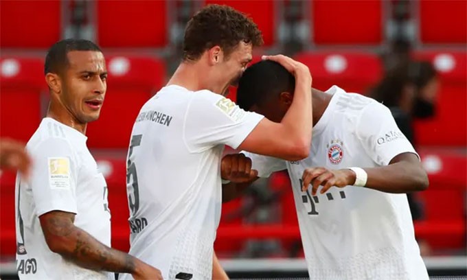 Bài ảnh sau trận Union Berlin - Bayern Munich - Bóng Đá