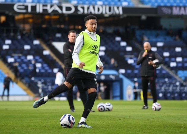 Before today, Man City were the team that Jesse Lingard had faced the most without recording a single goal or assist (9 games). - Bóng Đá