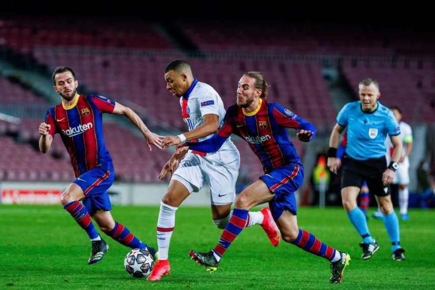 Thống kê Barcelona 1-4 PSG:  - Bóng Đá
