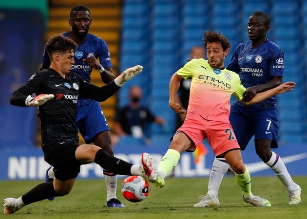 Fernandinho lĩnh thẻ đỏ, Man City cay đắng 'dâng cúp' cho Liverpool - Bóng Đá