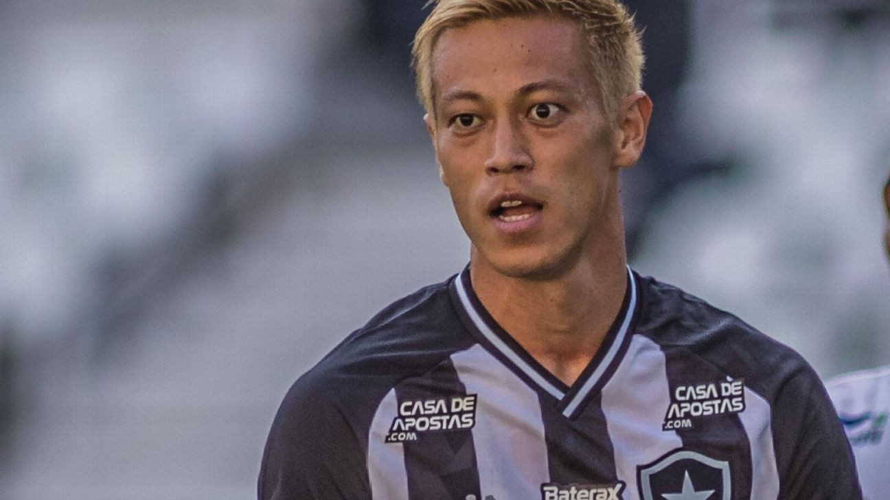 Honda scores in Botafogo debut - Bóng Đá