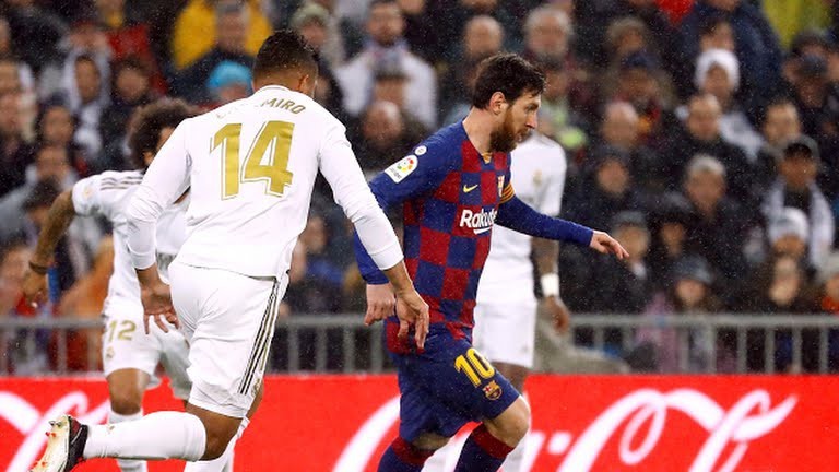 Chùm ảnh Messi ở El Clasico - Bóng Đá