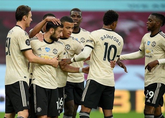 10 thống kê ấn tượng của 'siêu nhân' Bruno Fernandes trước Aston Villa - Bóng Đá