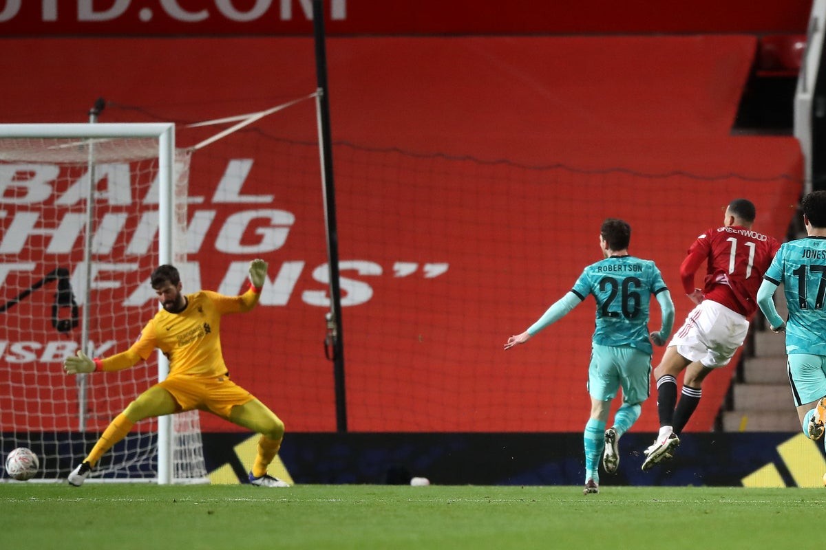 CHOÁNG! Bị đối thủ hét hù dọa, Mason Greenwood vẫn sút cháy lưới Liverpool - Bóng Đá