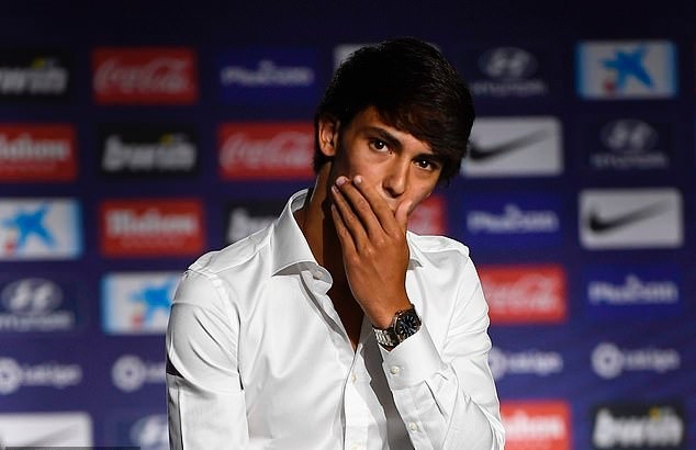 Felix officially unveiled as an Atletico player as new boy enjoys first training session after huge £114m move from Benfica - Bóng Đá