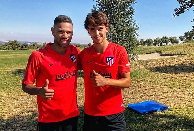 Felix officially unveiled as an Atletico player as new boy enjoys first training session after huge £114m move from Benfica - Bóng Đá