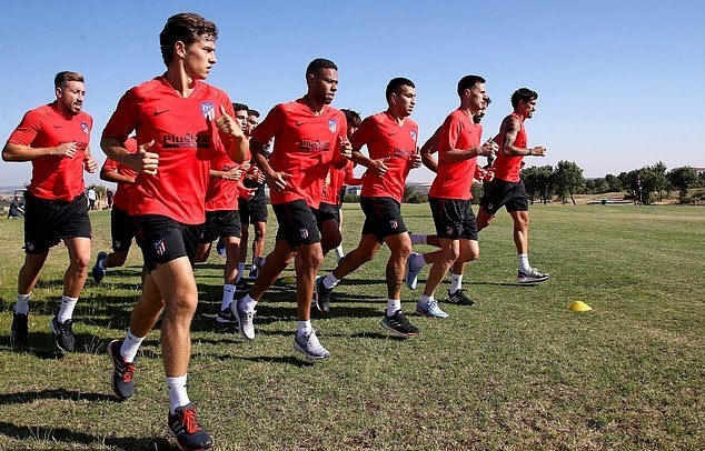 Felix officially unveiled as an Atletico player as new boy enjoys first training session after huge £114m move from Benfica - Bóng Đá