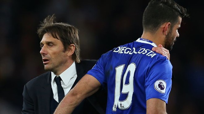 Ex-Chelsea forward Costa: Conte would never last as Real Madrid boss - Bóng Đá