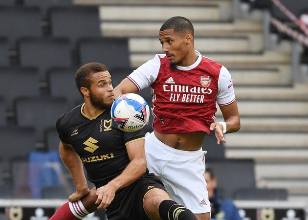 Ảnh MK Dons 1-4 Arsenal - Bóng Đá