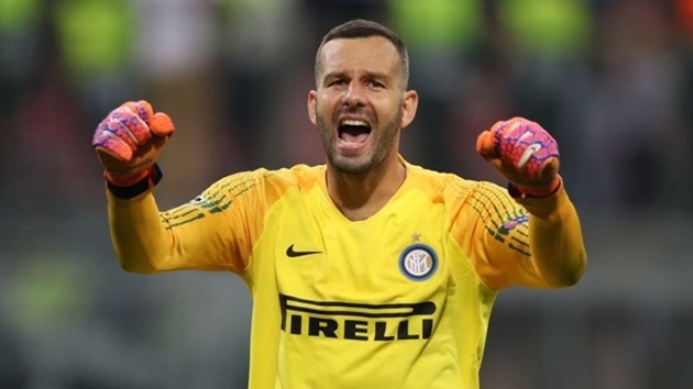 Handanovic là 1 trong 3 thủ môn xuất sắc nhất thế giới - Bóng Đá