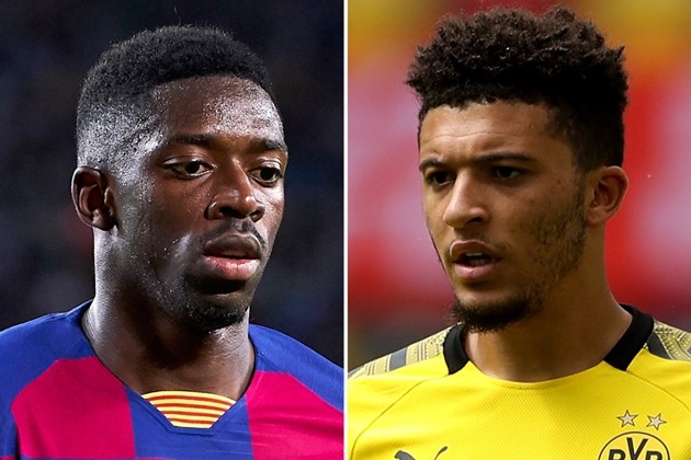 Man United 'will target Ousmane Dembele if Jadon Sancho bid fails' - Bóng Đá