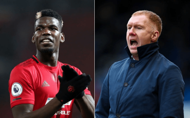 Paul Scholes fires warning to Paul Pogba after Bruno Fernandes arrival - Bóng Đá
