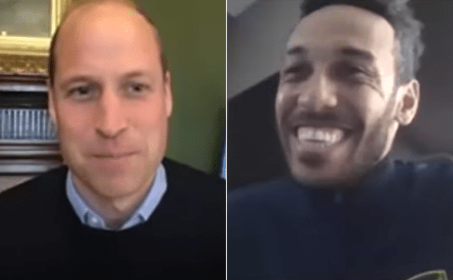 Prince William tells Pierre-Emerick Aubameyang to leave Arsenal this summer to join Aston Villa - Bóng Đá