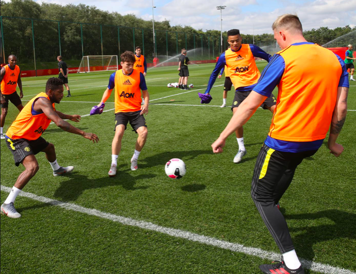 Ảnh tập Man Utd Daniel James - Bóng Đá
