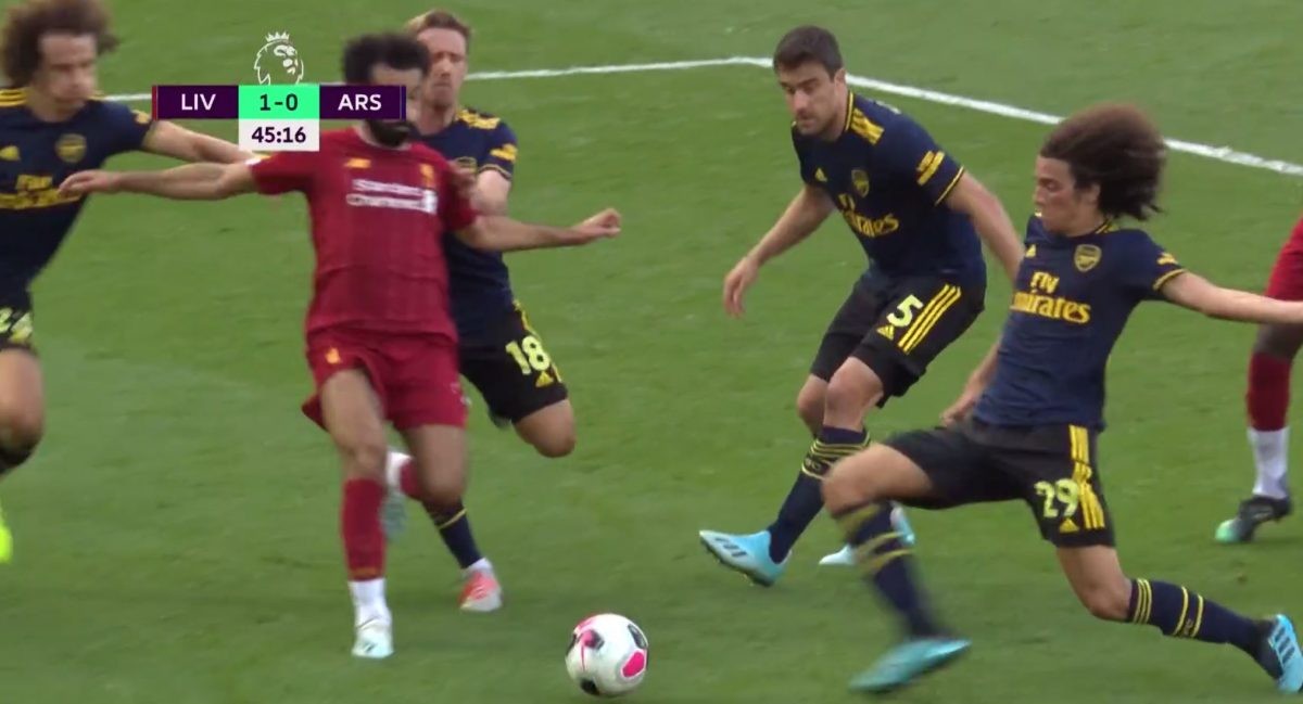 An absolutely iconic picture of Mohamed Salah has turned up online after Liverpool’s win v Arsenal - Bóng Đá