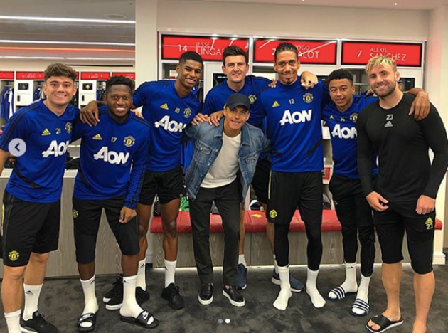 Sanchez said goodbyes to Man Utd team: Good luck boys for the rest of the season  - Bóng Đá