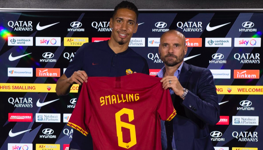 Smalling joins As Roma - Bóng Đá