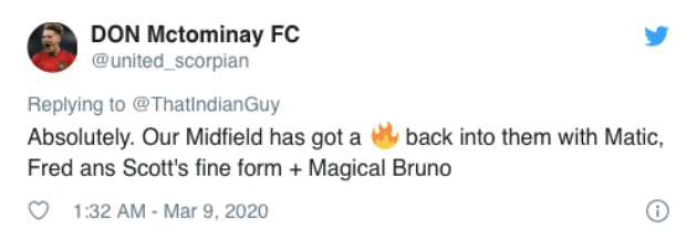 Manchester United: Fans rave over Nemanja Matic after huge performance in derby victory - Bóng Đá