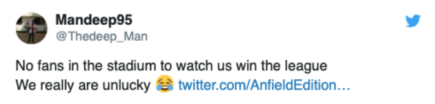 “WE REALLY ARE UNLUCKY”, “I FEEL SICK” – THESE LIVERPOOL FANS’ STOMACHS TURN AFTER LATEST NEWS - Bóng Đá