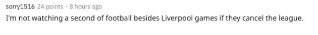 Liverpool fans are discussing what they would do if they're denied the Premier League title - Bóng Đá