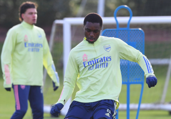 Arsenal fans spot new January transfer signing in training - Bóng Đá