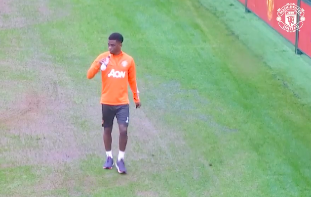 Amad Diallo first training - Bóng Đá