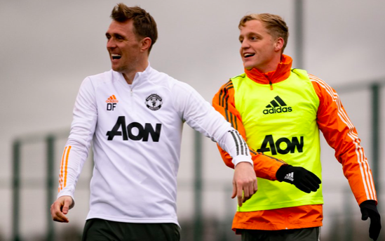 Man Utd training - Bóng Đá
