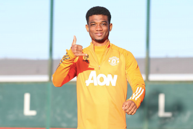 Amad Diallo scores lovely goal in training - Bóng Đá