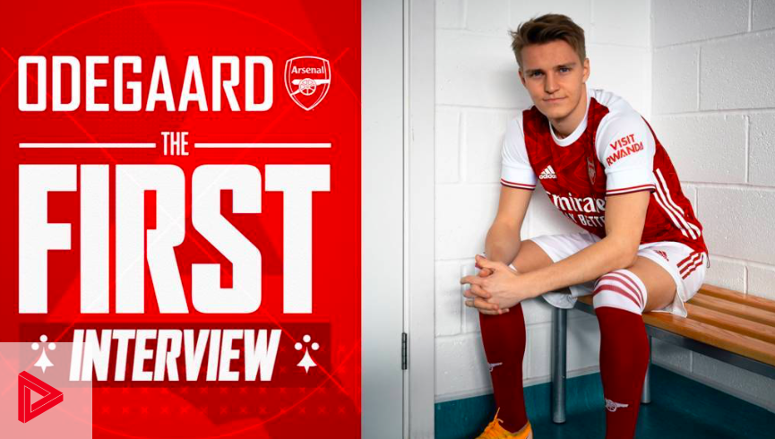 Chùm ảnh Martin Odegaard ra mắt Arsenal - Bóng Đá