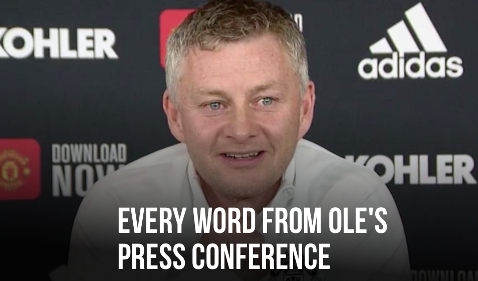 Ole on Premier League title's race - Bóng Đá