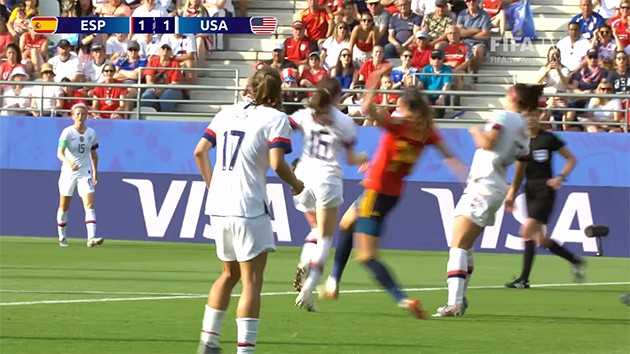 ảnh trận: nữ Mỹ - TBN - Bóng Đá