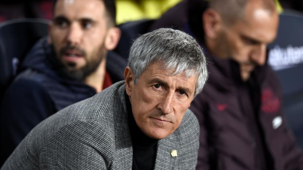 Setien 'spies' on Real Madrid at the Bernabeu - Bóng Đá