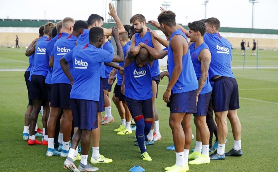 Barca tập - Bóng Đá