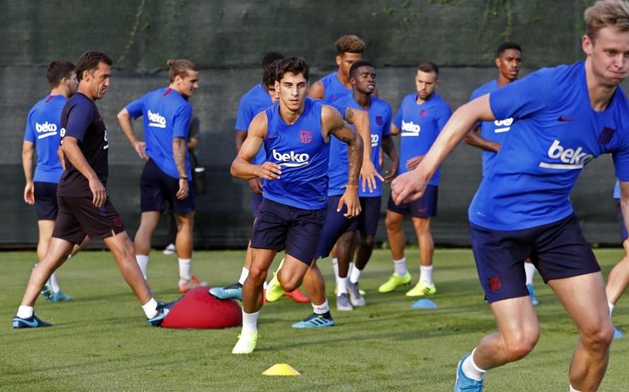 Barca tập - Bóng Đá