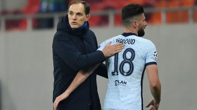 Thomas Tuchel hails Chelsea match-winner Olivier Giroud - 'He's like a 20-year-old' - Bóng Đá