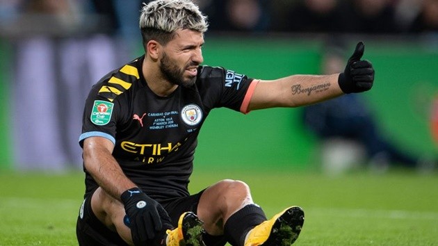 Manchester City's Pep Guardiola on Sergio Aguero injury: 'Doesn't look good' - Bóng Đá
