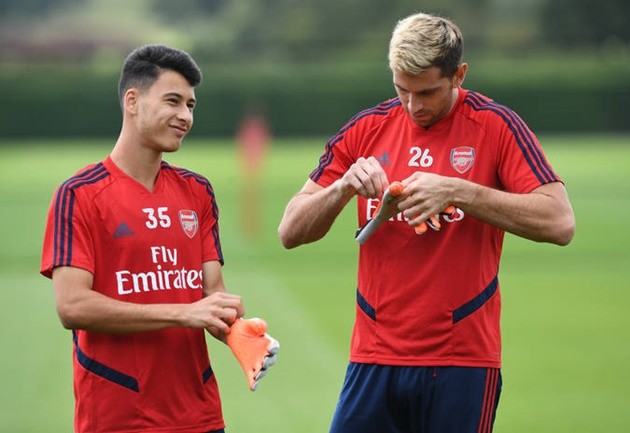 Ảnh Arsenal tập - Bóng Đá
