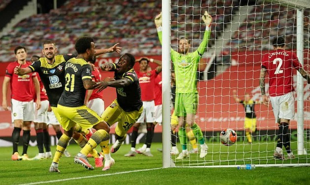 10 thống kê man utd - soton - Bóng Đá