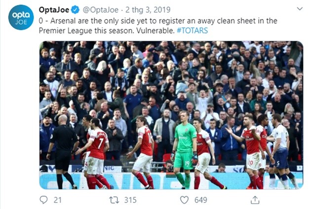 Arsenal have gone 11 games without defeat away from home in all competitions - Bóng Đá