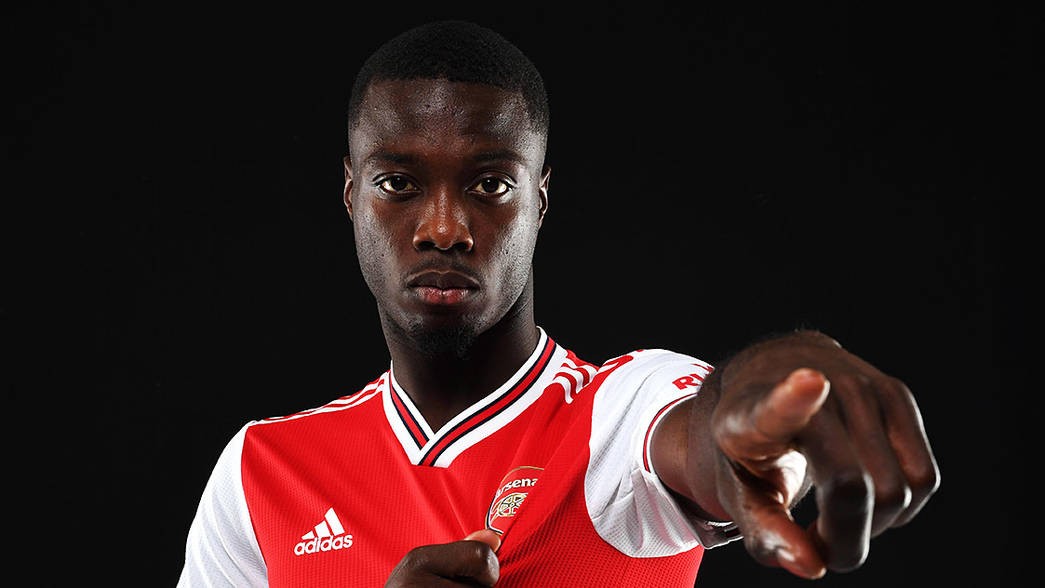 Ảnh Pepe ra mắt Arsenal - Bóng Đá