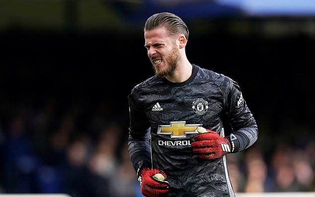 Manchester United are concerned by David De Gea's blunders with his position under scrutiny for the first time - - Bóng Đá