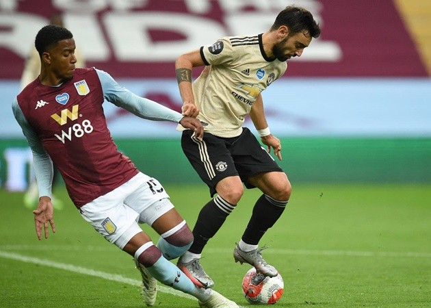10 thống kê ấn tượng của 'siêu nhân' Bruno Fernandes trước Aston Villa - Bóng Đá