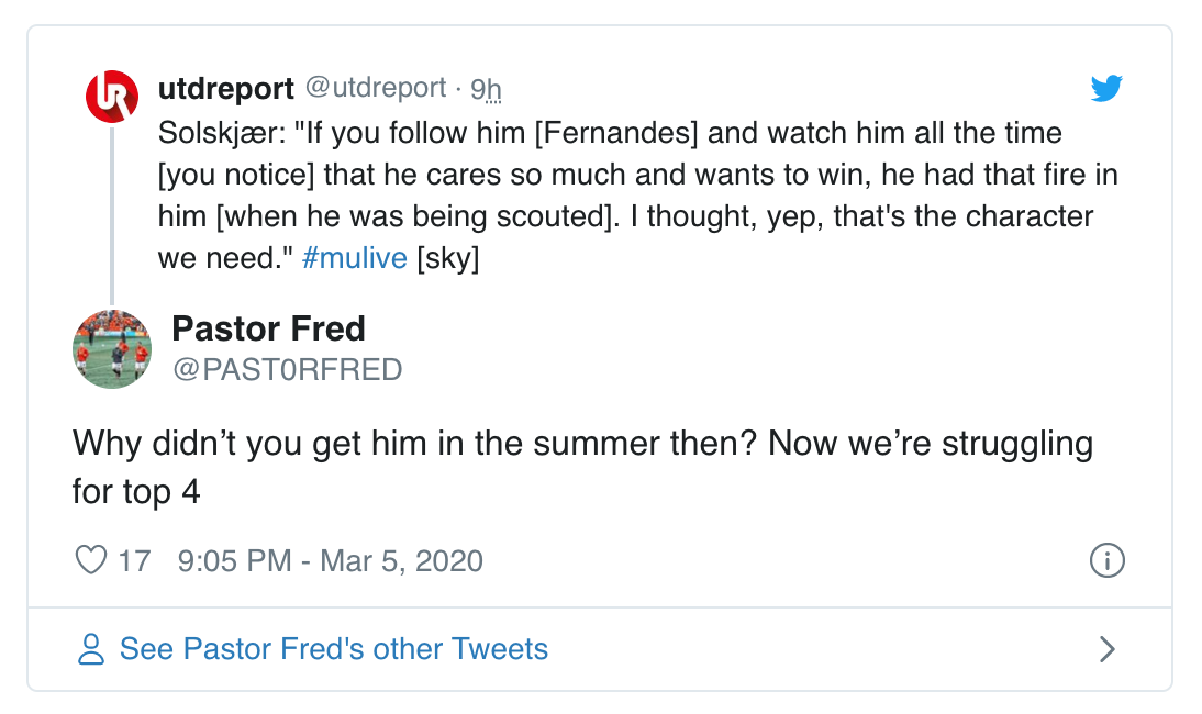 Manchester United: Fans frustrated over Solskjaer’s latest Bruno Fernandes comments - Bóng Đá