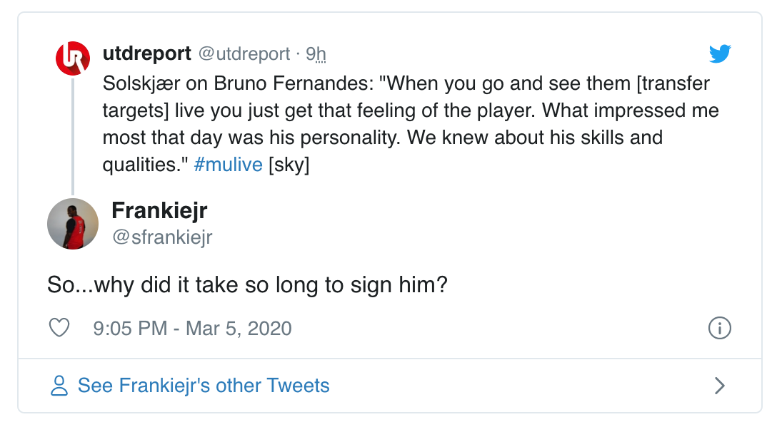 Manchester United: Fans frustrated over Solskjaer’s latest Bruno Fernandes comments - Bóng Đá