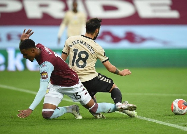 10 thống kê ấn tượng của 'siêu nhân' Bruno Fernandes trước Aston Villa - Bóng Đá