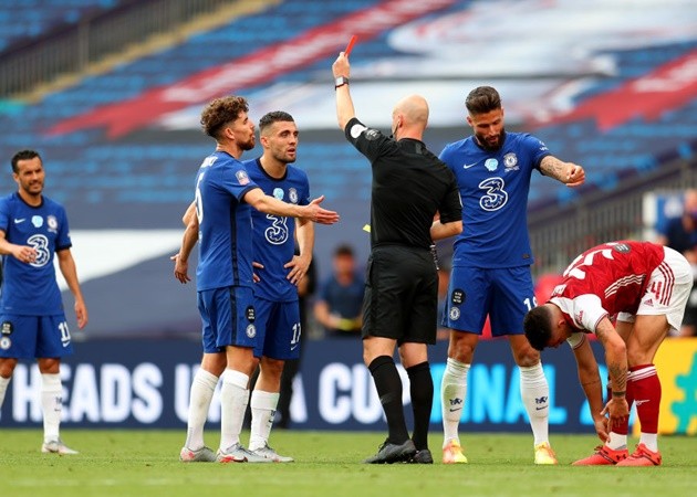10 hình ảnh ấn tượng trận Arsenal 2-1 Chelsea: 'Oan uổng' Kovacic? - Bóng Đá