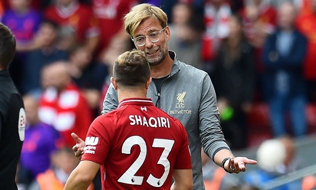 Jurgen Klopp sends clear Liverpool FC message to Xherdan Shaqiri - Bóng Đá