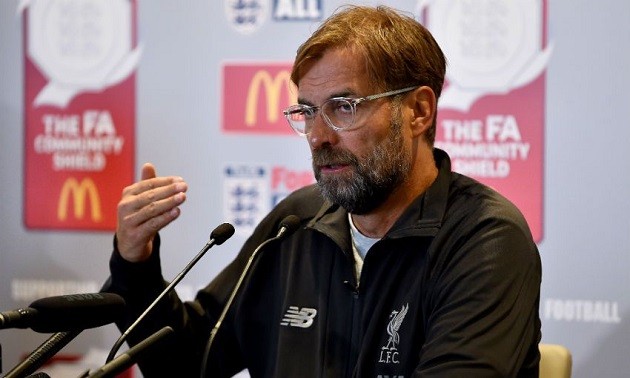 Jürgen Klopp on the Community Shield, facing Man City and title talk - Bóng Đá